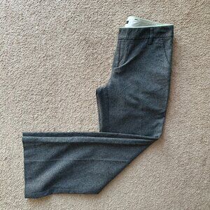 GAP Pants Womens 8 Regular 33x31 Wool Blend Gap Stretch Wide Straight Leg